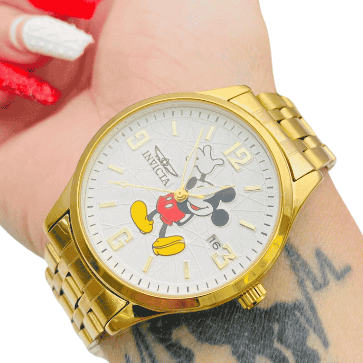 Comprar Reloj Invicta Mickey Mouse Mujer. Los relojes Invicta Mickey Mouse Mujer son una combinación perfecta de estilo, funcionalidad y el encanto icónico de Disney. Si buscas comprar un reloj que sea único y sofisticado, este modelo es ideal para ti. En Onlineshoppingcenterg te ofrecemos una amplia variedad de relojes Invicta con diseños exclusivos de Mickey Mouse, adaptados a los gustos de cada mujer.  Características principales del Reloj Invicta Mickey Mouse Mujer Elegir un reloj no es solo una cuestión de tiempo, sino también de estilo. Aquí te contamos por qué el reloj Invicta Mickey Mouse Mujer es una excelente opción:  Diseño icónico: Los relojes Invicta con diseños de Mickey Mouse destacan por su elegancia y creatividad. Desde estilos clásicos hasta modernos, encontrarás opciones que se ajustan a cualquier ocasión.  Materiales de alta calidad: Fabricados con acero inoxidable, cristal mineral resistente a rayaduras y correas duraderas, estos relojes garantizan una larga vida útil.  Ediciones exclusivas: Algunos modelos de la colección son ediciones limitadas, lo que los hace aún más especiales para los amantes de Disney.  Versatilidad: Perfectos tanto para el uso diario como para eventos especiales, estos relojes combinan con cualquier outfit.  Ventajas de Comprar Reloj Invicta Mickey Mouse Mujer en Onlineshoppingcenterg En Onlineshoppingcenterg nos aseguramos de ofrecerte la mejor experiencia de compra. Aquí tienes algunas razones por las que deberías elegirnos:  Variedad de modelos: Desde el reloj Invicta Mickey Mouse Mujer hasta otros modelos populares como el reloj Mickey Mouse vintage y el reloj Citizen Mickey Mouse.  Precios competitivos: Te garantizamos precios accesibles para que adquieras tu reloj favorito sin gastar de más.  Compra segura: Nuestra tienda online utiliza métodos de pago seguros y confiables.  Envío rápido: Recibe tu reloj Invicta Mickey Mouse en la comodidad de tu hogar en tiempo récord.  Comparativa con otros relojes de Mickey Mouse Si bien el reloj Invicta Mickey Mouse Mujer es una de las opciones más populares, hay otros modelos que también podrían interesarte. Aquí te dejamos una breve comparativa:  Modelo	Características destacadas	Ideal para Citizen Mickey Mouse	Movimiento ecológico y diseño minimalista	Mujeres con gusto por lo moderno Reloj Fossil Mickey Mouse	Estilo vintage y detalles retro	Amantes de lo retro Reloj Lorus Disney	Diseño juvenil y asequible	Uso diario casual Preguntas frecuentes sobre el Reloj Invicta Mickey Mouse Mujer 1. ¿El reloj Invicta Mickey Mouse es resistente al agua? Sí, la mayoría de los modelos son resistentes al agua hasta 100 metros, lo que significa que puedes usarlo en actividades diarias como lavarte las manos o bajo la lluvia.  2. ¿Dónde puedo ver más modelos? En nuestra tienda online Onlineshoppingcenterg, donde encontrarás desde el reloj Invicta Mickey Mouse Mujer hasta otros modelos como el reloj Swatch Mickey Mouse.  Cómo comprar tu Reloj Invicta Mickey Mouse Mujer Comprar en Onlineshoppingcenterg es muy fácil. Sigue estos pasos:  Explora nuestro catálogo: Encuentra el modelo que más te guste, ya sea un reloj Invicta Mickey Mouse Mujer o un reloj vintage de Mickey Mouse.  Agrega al carrito: Haz clic en "Comprar" y sigue las instrucciones para completar tu pedido.  Elige tu método de pago: Aceptamos tarjetas de crédito, débito y otros métodos seguros.  Recibe tu pedido: Disfruta de tu reloj en pocos días.    No esperes más y adquiere hoy mismo el reloj Invicta Mickey Mouse Mujer que tanto deseas. En Onlineshoppingcenterg te garantizamos calidad, estilo y el mejor precio.